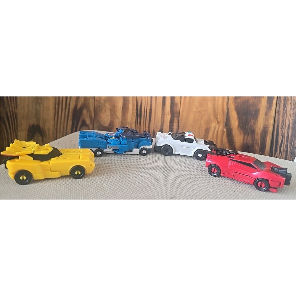 Transformers: Robots In Disguise Figurines Toys Lot Bundle Of 4